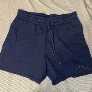 navy blue pink/vs shorts